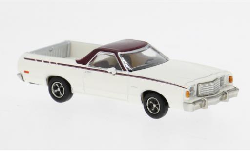 Modellautos Ford Ranchero weiss/rot 1977 1/87 Brekina
