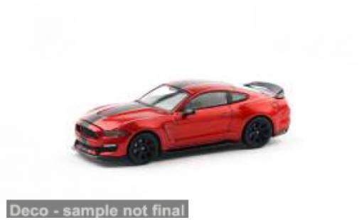 Modellautos Shelby Mustang Base Ford GT-350R rot/schwarz 1/64 Pop Race