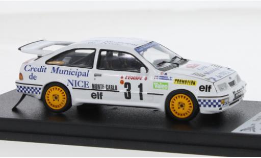Ford Sierra 1/43 Trofeu RS Cosworth Rallye WM Rallye Monte Carlo 1982 #31 C.Gardavot/C.Ferrato 1:43 modellautos