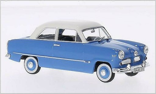 Ford Taunus 12M 1/43 Norev blau/weiss 1954 modellautos