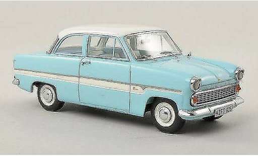 Ford Taunus 12M 1/43 Neo Limousine blau/weiss 1959 modellautos