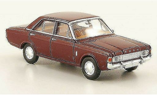 Ford Taunus 17M P7 1/87 Brekina (P7b) rot 1969 modellautos
