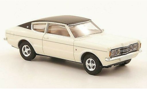 Ford Taunus TC1 1/87 Brekina Coupe GXL weiss/schwarz modellautos