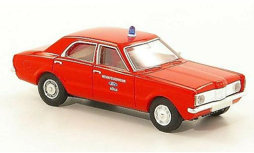 Ford Taunus Berline 1/87 Brekina L Werkfeuerwehr - Koln modellautos