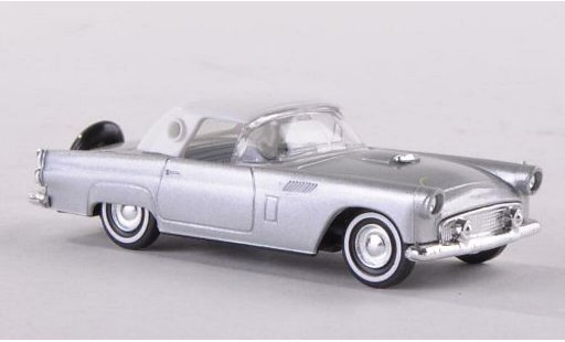 Ford Thunderbird Two-Seater 1/87 Busch Hardtop grau/weiss 1956 modellautos