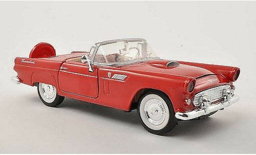 Ford Thunderbird Two-Seater 1/24 Motormax rot 1956 modellautos