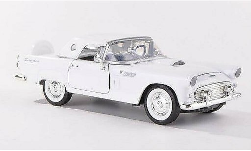 Ford Thunderbird Two-Seater 1/24 Motormax weiss 1956 modellautos