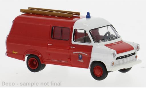 Ford Transit 1/87 Brekina 1970 Hessische Landesfeuerwehrschule 1:87 modellautos