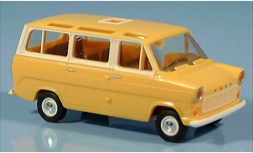 Ford Transit Bus 1/87 Brekina IIb Panoramabus gelb 1970 modellautos