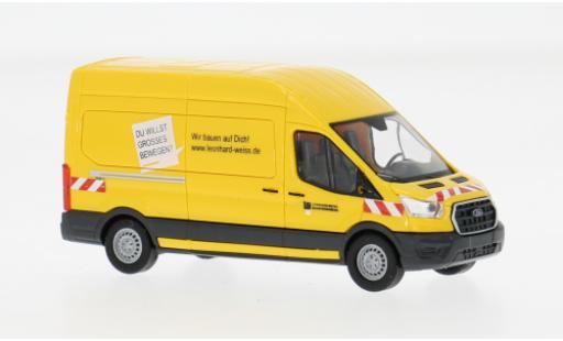 Modellautos Ford Transit Kasten 2014 Leonhard Weiss 1/87 Busch