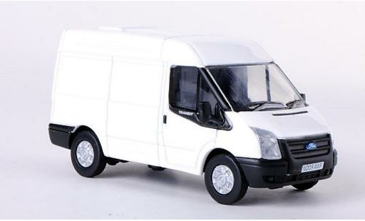 Ford Transit Kastenwagen 1/76 Oxford Kasten weiss RHD Mittelhochdach 2010 modellautos