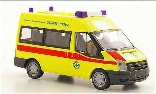 Ford Transit Bus 1/87 Rietze MD gr&Atilde;&frac14;nes Kreuz Wien (A) 2006 modellautos