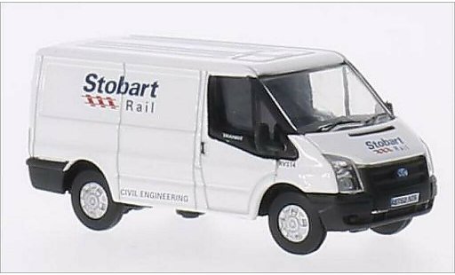 Ford Transit Kastenwagen 1/76 Oxford RHD Stobart Rail modellautos