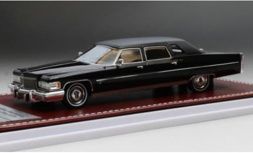 Modellautos Cadillac Fleetwood 1/43 GIM   Great Iconic Models 75 schwarz/matt-schwarz 1976 Cadillac Fleetwood 1/43 GIM   Great Iconic Models 75 schwarz/matt-schwarz 1976 modellautos