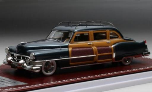 Modellautos Cadillac Series 75 1/43 GIM   Great Iconic Models Schwartz mettalic grün/Holzoptik 1951 MGM Cadillac Series 75 1/43 GIM   Great Iconic Models Schwartz mettalic grün/Holzoptik 1951 MGM modellautos