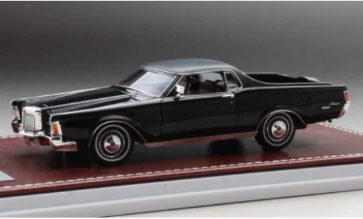 Lincoln Continental 1/43 GIM   Great Iconic Models Mark III Farm and Ranch Special schwarz 1971 modellautos