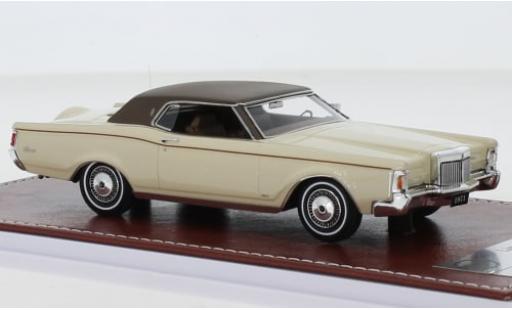 Lincoln Mark 1/43 GIM   Great Iconic Models III beige/braun 1971 1:43 modellautos