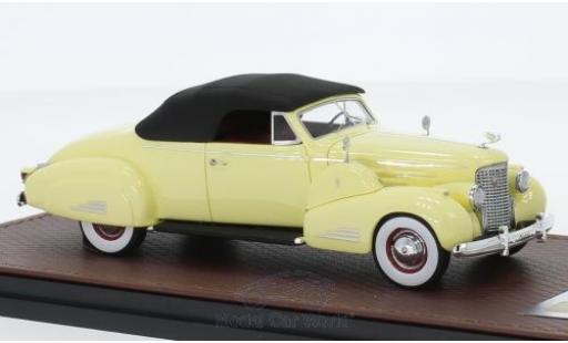 Modellautos Cadillac V16 1/43 GLM Cabrio Coupe gelb 1938 Cadillac V16 1/43 GLM Cabrio Coupe gelb 1938 modellautos