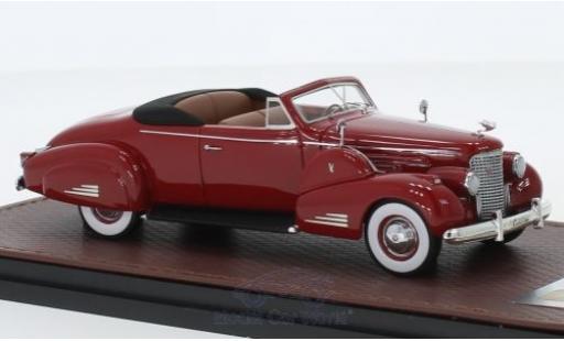 Modellautos Cadillac V16 1/43 GLM Cabrio Coupe rot 1938 Cadillac V16 1/43 GLM Cabrio Coupe rot 1938 modellautos
