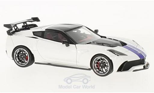 Modellautos Chevrolet Corvette C7 1/43 GLM Widebody DarwinPRO Black Sails weiss/blau 2016 Chevrolet Corvette C7 1/43 GLM Widebody DarwinPRO Black Sails weiss/blau 2016 modellautos