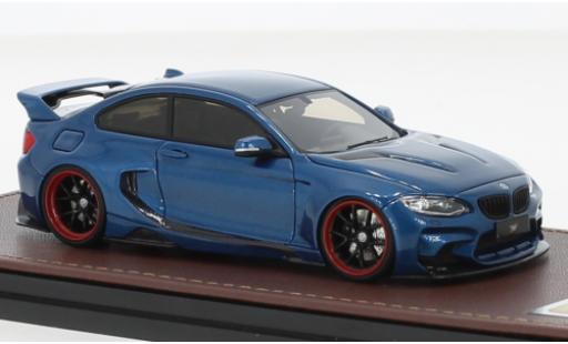 Bmw M235 1/43 GLM i DarwinPro MTC Design Black Sails metallise blau modellautos