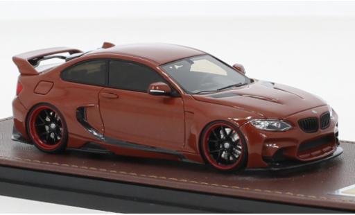 Bmw M235 1/43 GLM i DarwinPro MTC Design Black Sails metallise orange modellautos