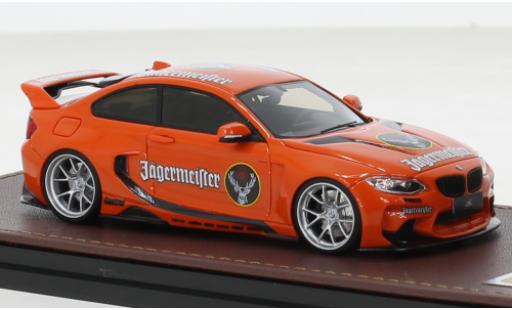 Bmw M235 1/43 GLM i DarwinPro MTC Design Black Sails orange modellautos