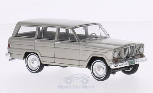 Modellautos Jeep Wagoneer 1/43 GLM mettalic beige 1962 Jeep Wagoneer 1/43 GLM mettalic beige 1962 modellautos