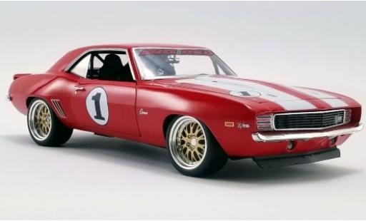 Modellautos Chevrolet Camaro 1/18 GMP Z/28 Tuning rot/weiss Big Red 1969 No.1 Chevrolet Camaro 1/18 GMP Z/28 Tuning rot/weiss Big Red 1969 No.1 modellautos