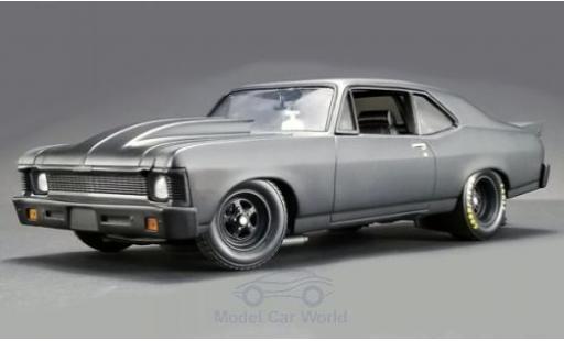 Chevrolet Nova 1/18 GMP Blackout 1320 Drag Kings matt-grau 1969 modellautos