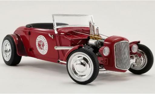 Modellautos Ford Hot Rod 1/18 GMP Roadster rot Indian Motorcycle 1934 Ford Hot Rod 1/18 GMP Roadster rot Indian Motorcycle 1934 modellautos
