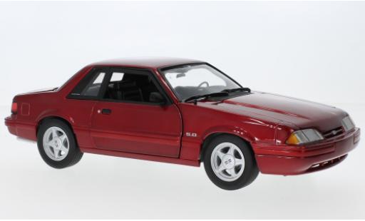 Modellautos Ford Mustang 1/18 GMP LX 5.0 metallise rouge 1993 Ford Mustang 1/18 GMP LX 5.0 metallise rouge 1993 modellautos