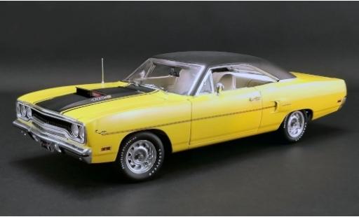 Modellautos Plymouth Road Runner 1/18 GMP gelb/matt-schwarz 1970 avec Figurenkopf � aufstecken Plymouth Road Runner 1/18 GMP gelb/matt-schwarz 1970 avec Figurenkopf � aufstecken modellautos