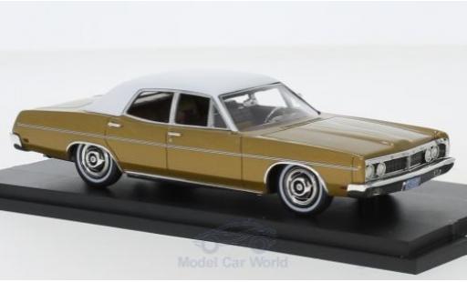 Modellautos Ford Galaxy 1/43 Goldvarg Collections Galaxie mettalic beige/weiss 1970 Ford Galaxy 1/43 Goldvarg Collections Galaxie mettalic beige/weiss 1970 modellautos