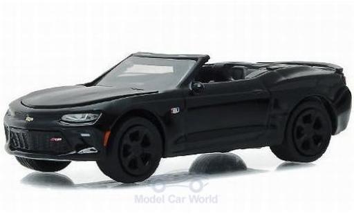 Modellautos Chevrolet Camaro 1/64 Greenlight Cabrio mettalic schwarz 2017 Black Bandit - Series 16 ohne Vitrine Chevrolet Camaro 1/64 Greenlight Cabrio mettalic schwarz 2017 Black Bandit - Series 16 ohne Vitrine modellautos
