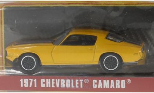 Modellautos Chevrolet Camaro 1/64 Greenlight gelb 1971 Chevrolet Camaro 1/64 Greenlight gelb 1971 modellautos
