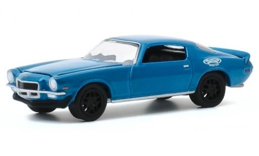 Modellautos Chevrolet Camaro 1/64 Greenlight mettalic blau/Dekor 1970 Testfahrzeug Chevrolet Camaro 1/64 Greenlight mettalic blau/Dekor 1970 Testfahrzeug modellautos