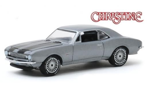 Modellautos Chevrolet Camaro 1/64 Greenlight mettalic grau/schwarz Christine 1967 Chevrolet Camaro 1/64 Greenlight mettalic grau/schwarz Christine 1967 modellautos