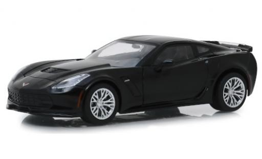 Chevrolet Corvette 1/24 Greenlight (C7) Z06 schwarz 2019 modellautos