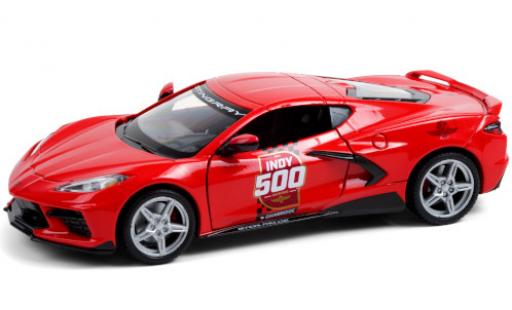 Modellautos Chevrolet Corvette 1/24 Greenlight Stingray (C8) Indy 500 - Official Pace Car 2020 104th Running Indianapolis 500 Mile Race Chevrolet Corvette 1/24 Greenlight Stingray (C8) Indy 500 - Official Pace Car 2020 104th Running Indianapolis 500 Mile Race modellautos