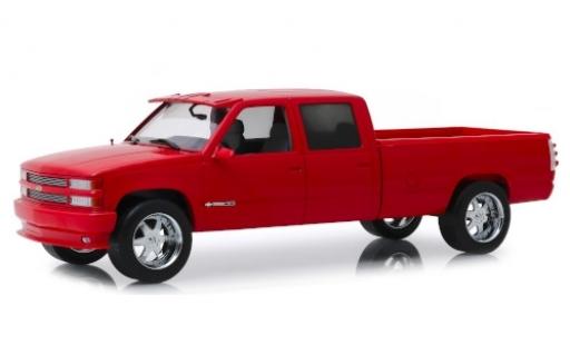 Modellautos Chevrolet Silverado 1/18 Greenlight 3500 Crew Cab Custom rot 1997 Chevrolet Silverado 1/18 Greenlight 3500 Crew Cab Custom rot 1997 modellautos