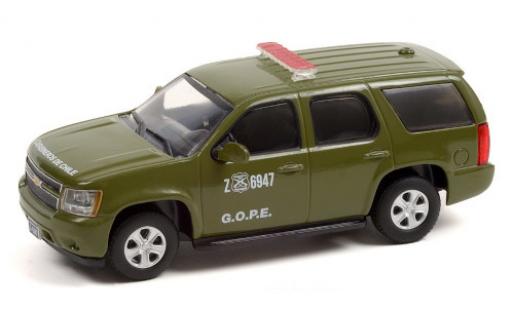 Modellautos Chevrolet Tahoe 1/43 Greenlight matt-oliv Carabineros de Chile 2011 Chevrolet Tahoe 1/43 Greenlight matt-oliv Carabineros de Chile 2011 modellautos