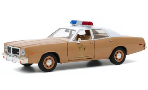 Dodge Coronet 1/24 Greenlight Choctaw County Sheriff 1975 modellautos