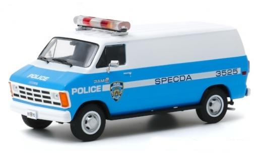 Modellautos Dodge RAM 1/43 Greenlight B 150 NYPD - New York City Police Department 1987 Dodge RAM 1/43 Greenlight B 150 NYPD - New York City Police Department 1987 modellautos