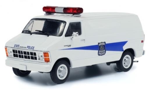 Modellautos Dodge RAM 1/43 Greenlight B250 Van Indiana State Police 1980 Dodge RAM 1/43 Greenlight B250 Van Indiana State Police 1980 modellautos