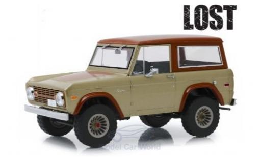 Ford Bronco 1/18 Greenlight beige/braun Lost (TV Serie) 1970 modellautos