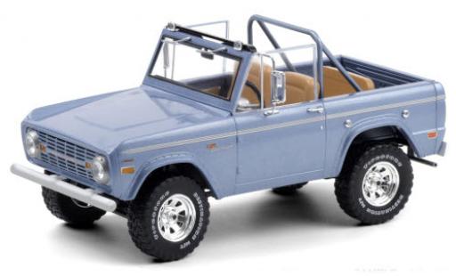 Modellautos Ford Bronco 1/18 Greenlight Sport mettalic blau 1969 Ford Bronco 1/18 Greenlight Sport mettalic blau 1969 modellautos