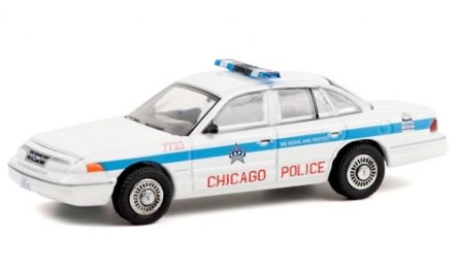 Modellautos Ford Crown 1/64 Greenlight Victoria Police Interceptor Chicago Police Department 1995 Ford Crown 1/64 Greenlight Victoria Police Interceptor Chicago Police Department 1995 modellautos