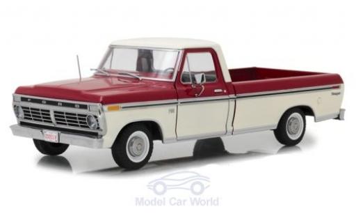 Ford F-1 1/18 Greenlight 00 rot/weiss 1973 modellautos