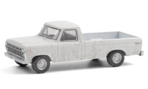 Modellautos Ford F-1 1/64 Greenlight 00 weiss 1973 avec Witterungsspuren Ford F-1 1/64 Greenlight 00 weiss 1973 avec Witterungsspuren modellautos